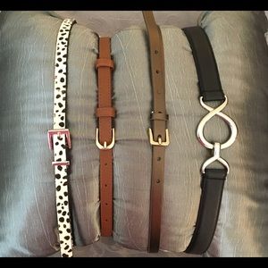 SOLD: Women's belts.